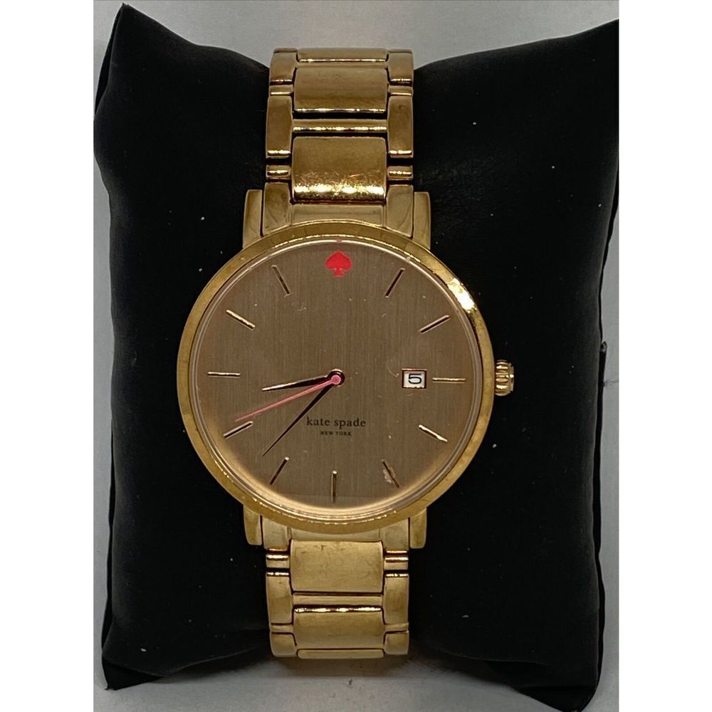 Kate Spade 0641 Women's Stainless Steel Analog Rose Dial Quartz Watch XX907